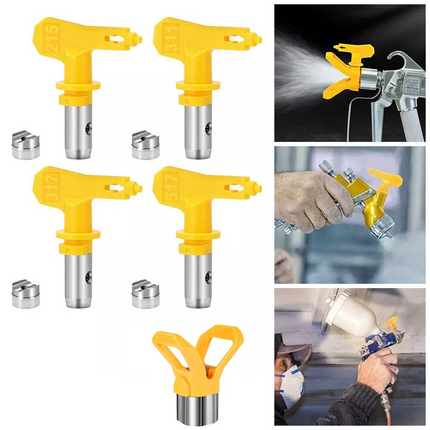 Airless Spray Gun Tip Nozzle for Wall Ceiling Furniture Fence 215/311/317/517