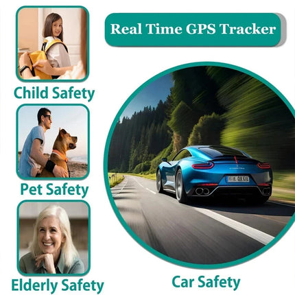 Mini Car Tracker Portable Vehicle Bike Tracking Device Wireless