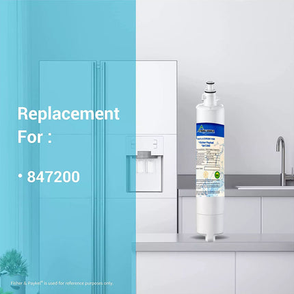 4 X For Fisher Paykel 847200 Compatible Fridge Water Filter starts starting RF610 RF522 RF730QZ