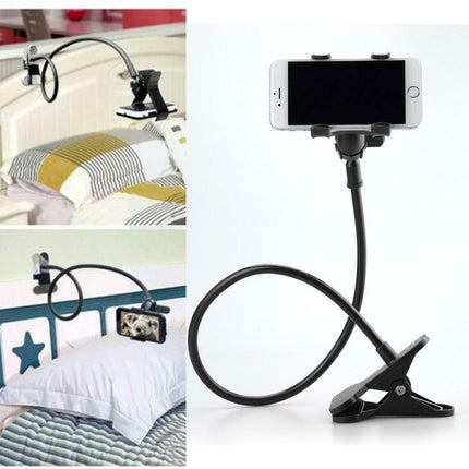 Mobile Phone Holder Flexible 360° Clip Mount Stand Holder Bracket Clamp Desk