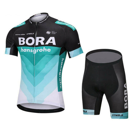 Sport Team Bike Cycling Bike Clothing Short Sleeve Jersey Padded Shorts Kit