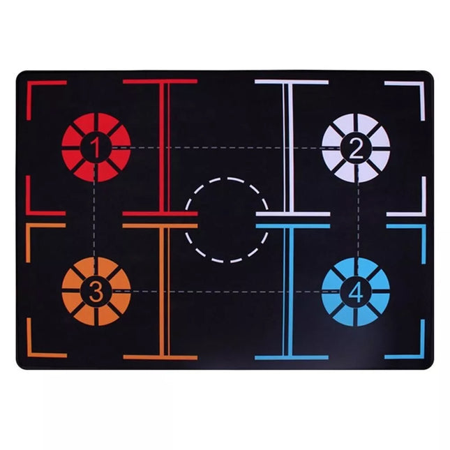 Basketball Training Floor Mat Crossover Dribble Non-Slip Noise Reduction 1.2x0.8