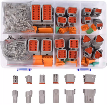 1800PC Deutsch DT Connector Plug Kit With Deutsch Crimp Tool Auto Marine