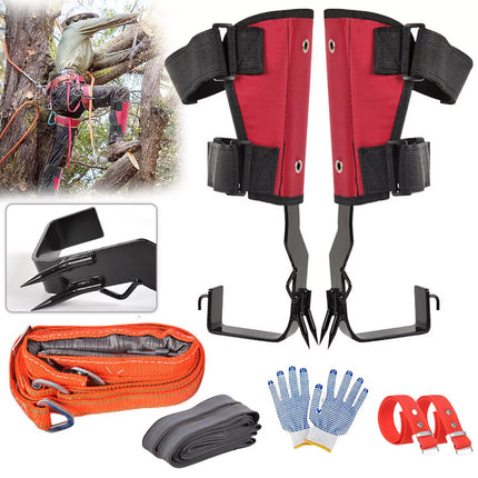 For High Altitude Logging Fruit Picking Hunting Climbing Tree Spikes 2 Gear Set
