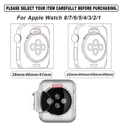 Black For Apple Watch Case Cover iWatch Series 10 42mm Screen Protector