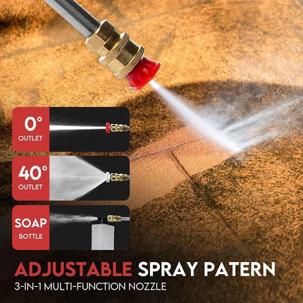 Portable Cordless Electric High Pressure Water Spray Gun Car Washer Cleaner Tool