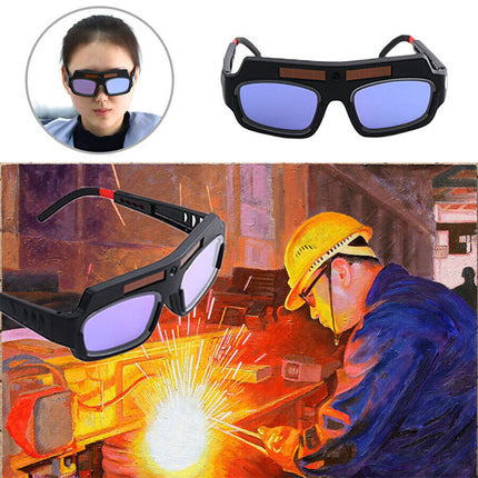 Welding Glasses Solar Energy Automatic Welding Argon Arc Welding Safety Goggles