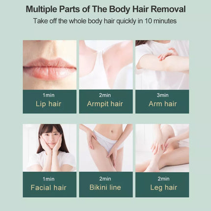990,000 Laser IPL Permanent Hair Removal Machine Face Body Skin Painless Epilator Beauty Green