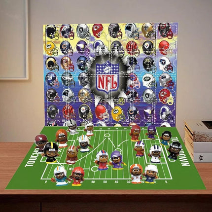 Christmas Countdown Gift  NFL's Advent Calendar for Football Fans - New in Box - Limited Edition