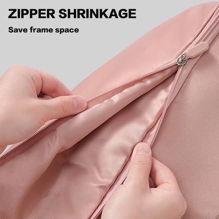 Ultra Space Saving Self Compression Organizer, Heavy Duty Moving Bags, Storage Large Pink