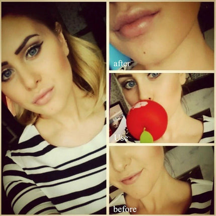 Sexy Women Lip Beauty Tool Enhancer Lips Plumper Ladies Apple Enlarger Pumps