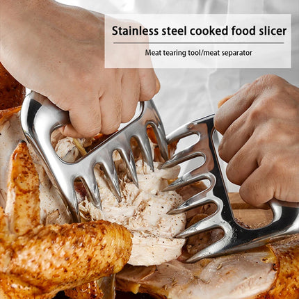 2 Pack Meat Claws for Shredding Heavy Duty BBQ Forks with Ergonomic Handles