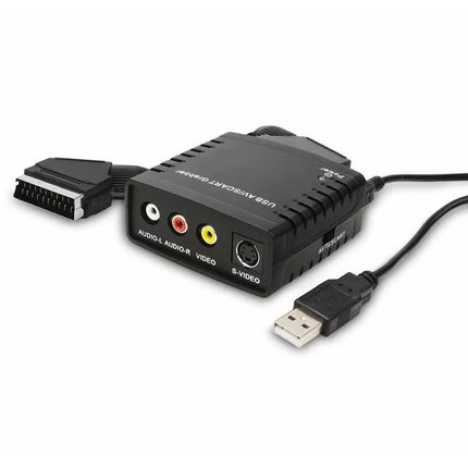 USB Video Grabber Capture Card Transfer VHS/Hi8/TV to DVD Convert Video Digital