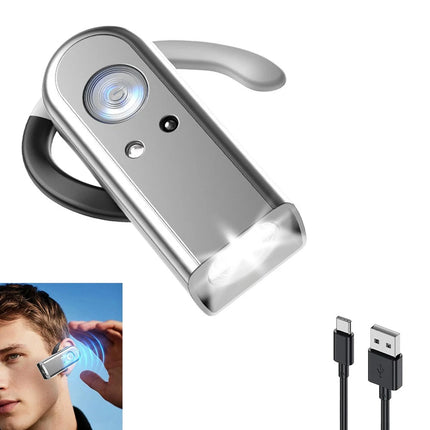 2pcs Headlamp Rechargeable 2025 Ear-Mounted LED Head Torch 250 Lumen Motion Sensor