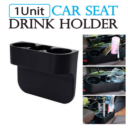 Car Seat Drink Cup Holder Travel Coffee Bottle Water Stand Food Cleanse Storage