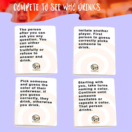 These Cards Will Get You Drunk - Fun Adult Drinking Game For Parties Base Pack