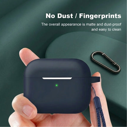 Airpods Pro 2nd Generation Case Protective Cover With Hook Midnight Blue