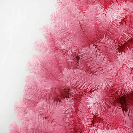 2ft/60CM Mini Pink Christmas Tree Home Office Xmas Table Decoration 80 Tips
