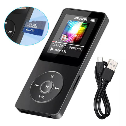 MP3 Player with Bluetooth 5.0 Portable Digital Lossless Music MP3 MP4 Player