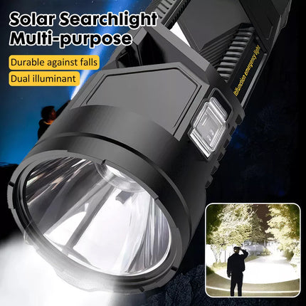 1200000 lumens LED Searchlight Spotlight USB Rechargeable Hand Torch Work Lights