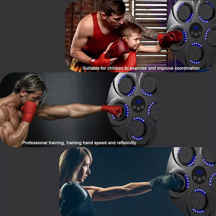 Smart Punching Boxing Pad Electronic Music Machine Home Training Wall Target