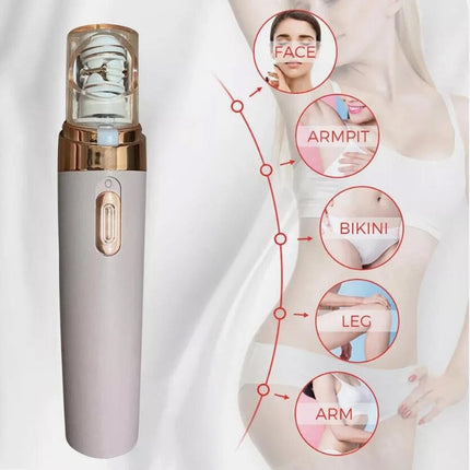 Women's Facial Epilator Hair Removal Remover USB Charging Shaver Hot  (Rechargeable Style)