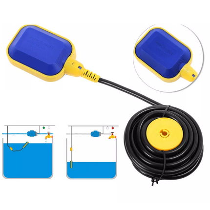 5M Cable Float Switch Water Level Controller for Tank Pump Sump Pump Water Tank