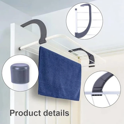 Hanging Clothes Airer Drying Rack Laundry Hanger Dryer Portable Over Door
