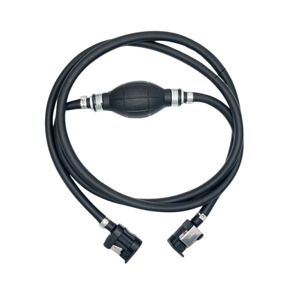 2.1M Fuel Line Gas Hose Primer Bulb Outboard Motor Tank Connector For Yamaha