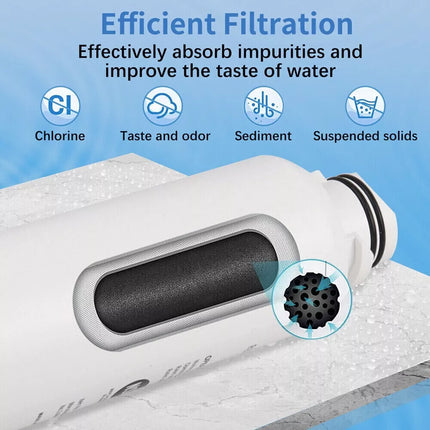 4 X Filters Compatible For Samsung DA29-00020B Ice & Water Fridge Filter SRF719DLS