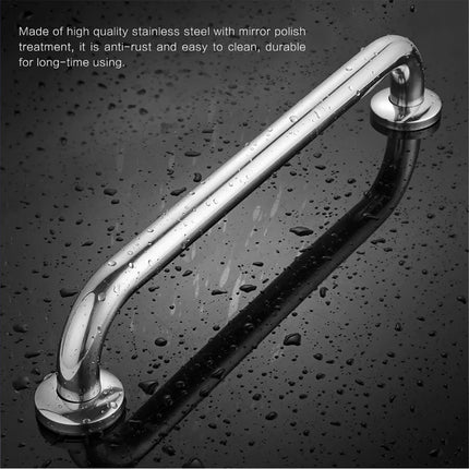 2X Bathroom Shower Wall Grab Bar Safety Grip Handle Towels Rail Stainless Steel 50cm