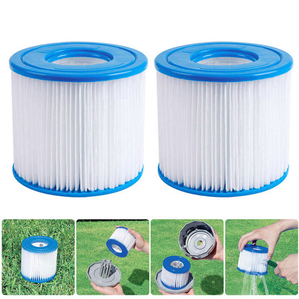 6x For Fit Bestway 58323 Type VI Cartridge Filter Swimming Pool Pump Lay-Z-Spa