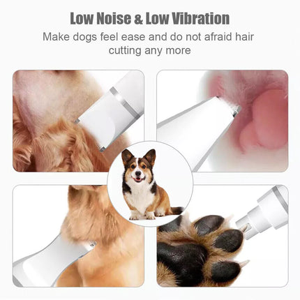 Professional Pet Cat Dog Clippers Grooming Kit Pet Hair Trimmer Electric Shaver