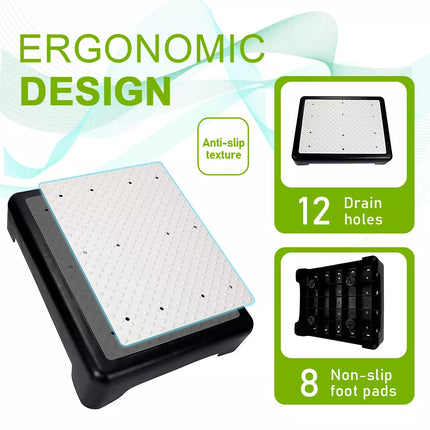 Anti-Slip Half Step Stool Elderly Disability Door Walking Outdoor Mobility Aid