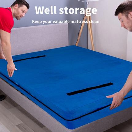 Mattress Storage Bag Antidust Moving Protector Cover Carry Packaging Plastic Bag King Size