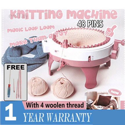 Genuine Sentro 48 DIY Knitting Machine Smart Weaving Knit Rotating Kid Toy Scarf