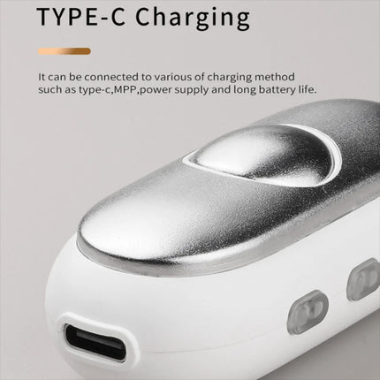 Sleep Instrument Handheld Massage Focus Attention Relaxation Deep Sleep Device (Grey)