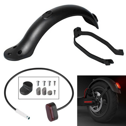 Electric Scooter Rear Fender Replacement For Xiaomi Scooter M365 Anti-Mud Strong