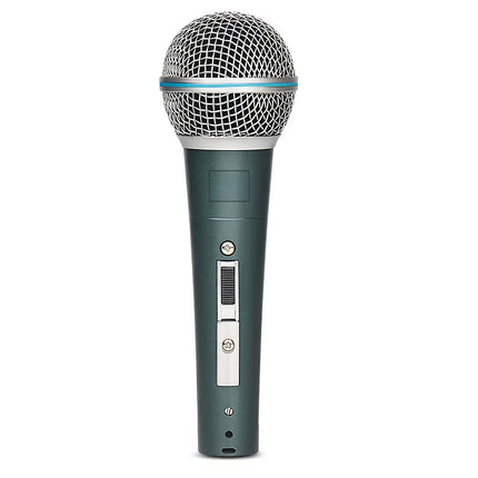Wired 6.5mm Jack Professional Dynamic Microphone Vocal Handheld Split Microphone