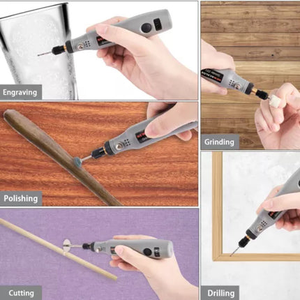 Electric Engraving Pen Cordless Micro Engraver Machines Carving Pen Rechargeable