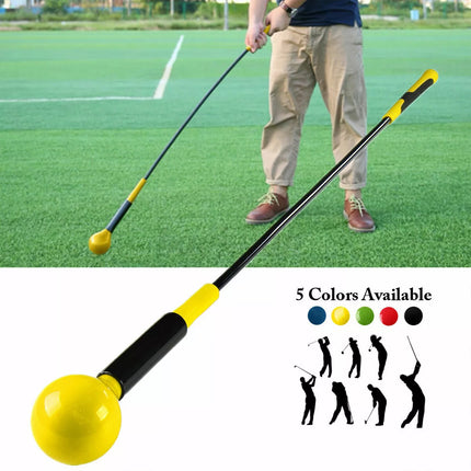 1.2m Golf Swing Stick Training Aid Trainer Strength Speed Practice Warm Up Tempo