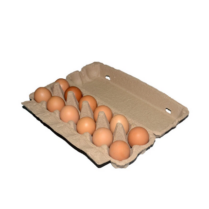100 X Egg Cartons Each Holds12 Eggs Full Durable Dozen New Carton Brown Storage