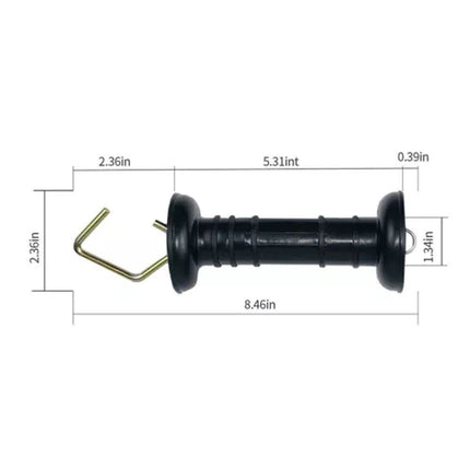 10pcs Electric Fence Gate Handle Pasture Good Insulation For Animal Husbandry