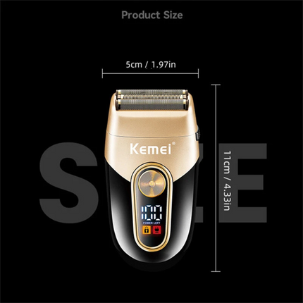 Cordless Foil Shaver Electric USB Rechargeable Wet/Dry Shaver Razor For Men Gift