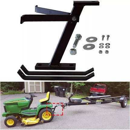 Heavy 3/4" Thick Lawn Pro Hi-Hitch Lawn Mower Trailer-Hitch For John Deere Cub