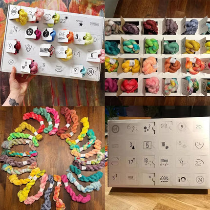 The Yarn Advent Calendar,24 Days Christmas Countdown Calendar
