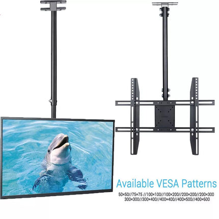 Ceiling Roof TV Mount Wall Bracket Tilt 25" 27" 32" 37" 47" 55" 60" 65" LCD LED