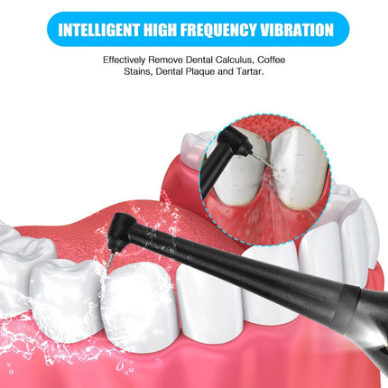 Ultrasonic Tooth Cleaner Teeth Tartar Whitening Set Dental Scaler Plaque Remover