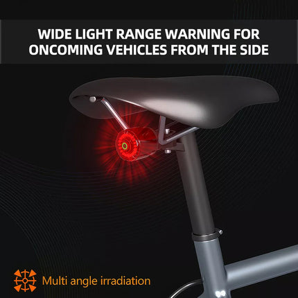 Smart Bicycle Rear Light Bike Tail Light Brake Sensor Taillight Brake Light USB