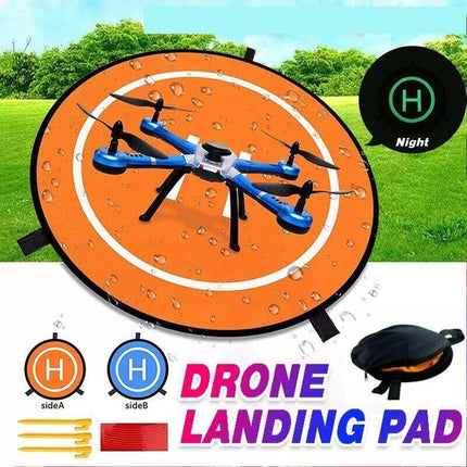 Drone Landing Pad for DJI Mavic Pro Fast-Fold Parking 110cm Helipad GD